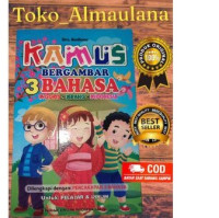 Image of kamus bergambar 3 bahasa inggris-jepang-indonesia