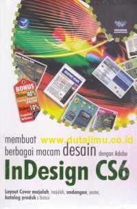 Image of membuat berbagai macam desain dengan adobe indesign cs6